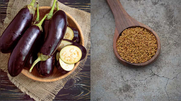 Brinjal and methi seeds