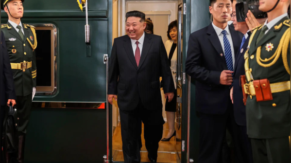 Kim Jong Un in China