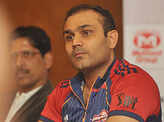Sehwag @ Delhi Daredevil's Hindi website launch