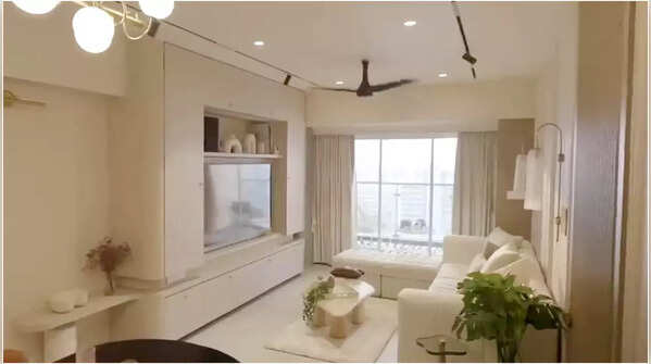 Her wall unit