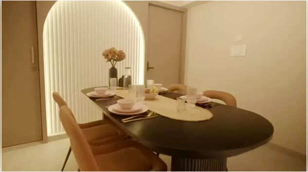 Her dining area