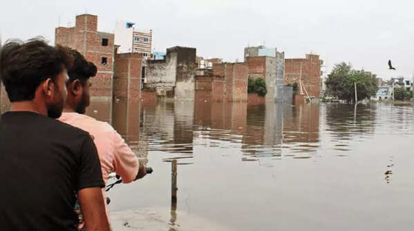 City areas flooded