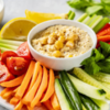 Hummus with a light touch