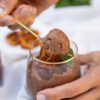 Quick chocolate mousse