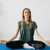 Slow breathing with a focus on exhalation