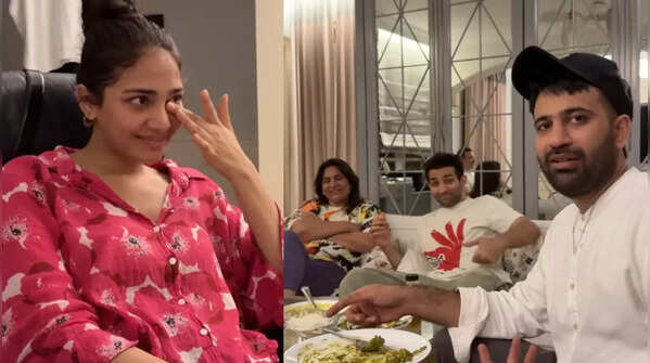 Archana Puran Singh and family officially welcome son Aaryamann’s fiancée Yogita home; she gets emotional