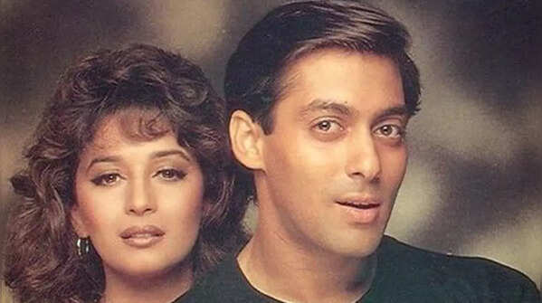 Salman Khan and Madhuri Dixit