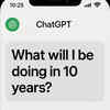 Ask to predict the future