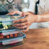 Plastic containers in dishwashers