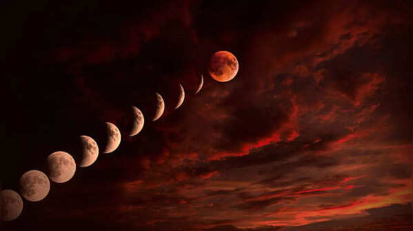Blood moon eclipse: Date and time