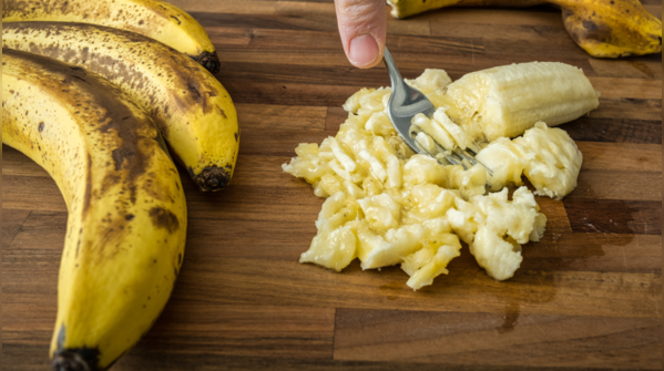 Mashed banana - sweet and simple