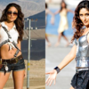 Corset tops with mini skirts