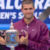 US Open Final LIVE: Carlos Alcaraz on stage