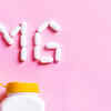 Magnesium supplements in the form of pills and capsules