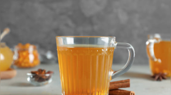 Warm water with turmeric