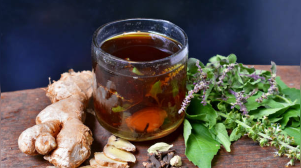 Honey with warm water