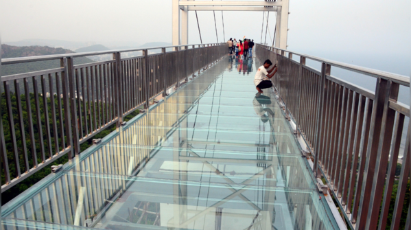 Bay of Bengal and city skyline beneath your feet