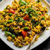 Paneer Bhurji and veggies