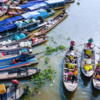 Nga Bay Floating Market (Phung Hiep), Vietnam