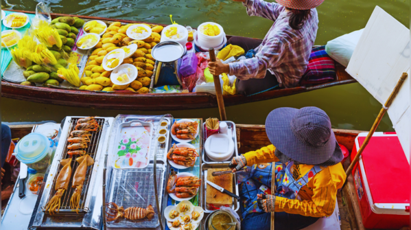 Damnoen Saduak Floating Market, Thailand