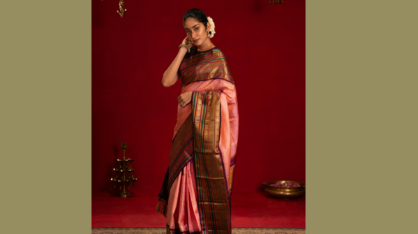 Draping the pallu like a pro