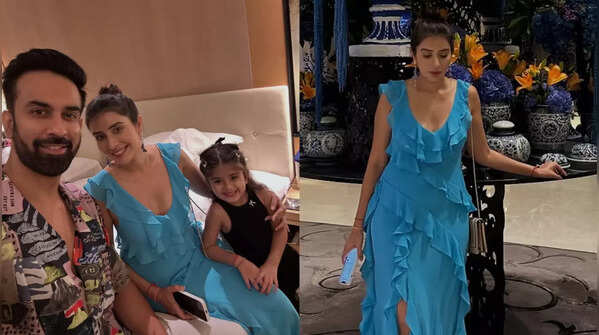 Charu Asopa shares fun pictures with ex-husband Rajeev Sen and daughter Ziana from their Bangkok holiday