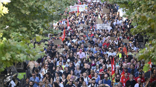 Traffic halted as roads were taken over
