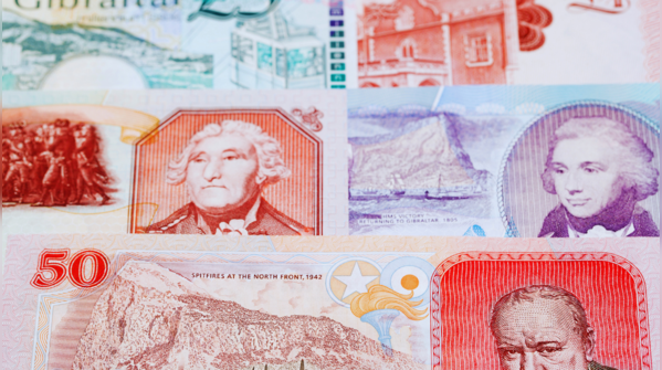 Gibraltar Pound (GIP) – Gibraltar - 1 GIP = INR 117.36