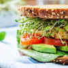 Sprouts and Vegetable Sandwich