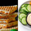 Grilled Vegetable and Hummus Sandwich