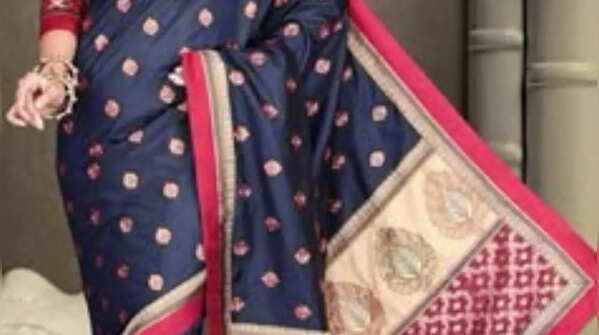 Brocade saree