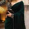Velvet saree