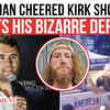 Article image for: SHOCKING Confession: Mystery Man Who 'Cheered' <i class="tbold">charlie kirk</i>'s Shooting Claims He Meant WELL | WATCH