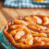 A tart turned upside down