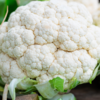 Cauliflower on the plate