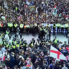Why were they protesting?