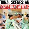 Article image for: Vicky Jain suffers serious <i class="tbold">hand injury</i>, Ankita Lokhande breaks down