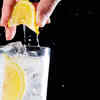 "Start day with warm lemon water"