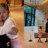 Charu and Ziana Pose for Clicks
