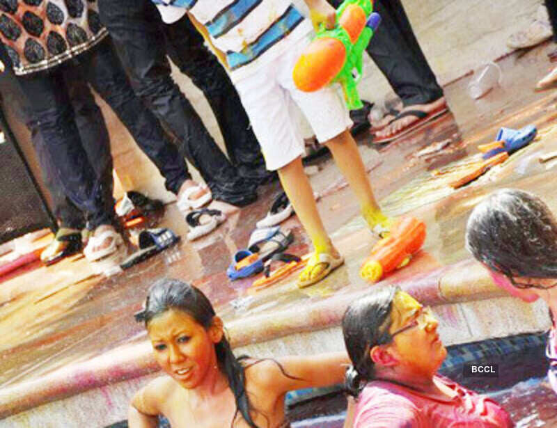Holi celebrations @ Taj Banjara
