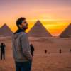 Prompt for Pyramids of Giza