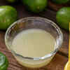 Rice water and lemon juice