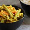 French Bean & Moong Dal Curry