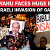 Article image for: Israeli PM Under Fire Over Gaza Invasion; Families Of Hostages Protest Outside PM Home