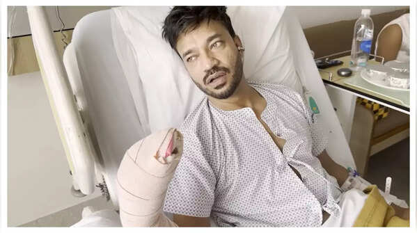 Vicky shares details about his accident