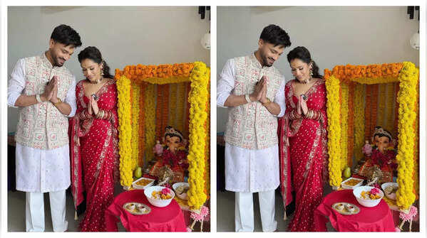 Glimpses of Ganpati celebrations