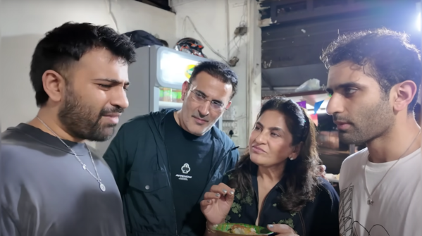 Family bun tikki challenge