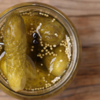 Pickled vegetable brine as a quick shot