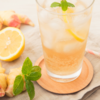 Ginger fizz with a desi twist