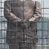 Towering bronze leaders